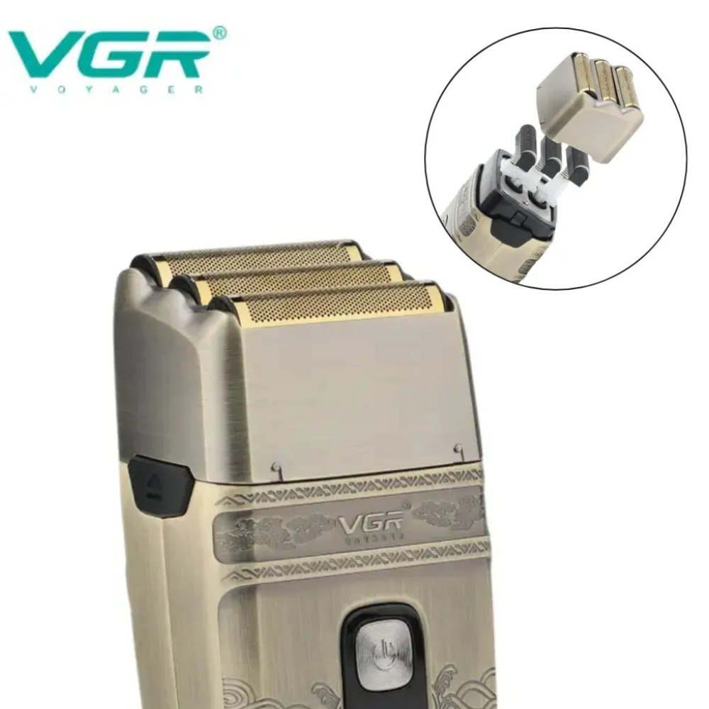 Máquina de Afeitar VGR V-349 – Desempeño y Precisión